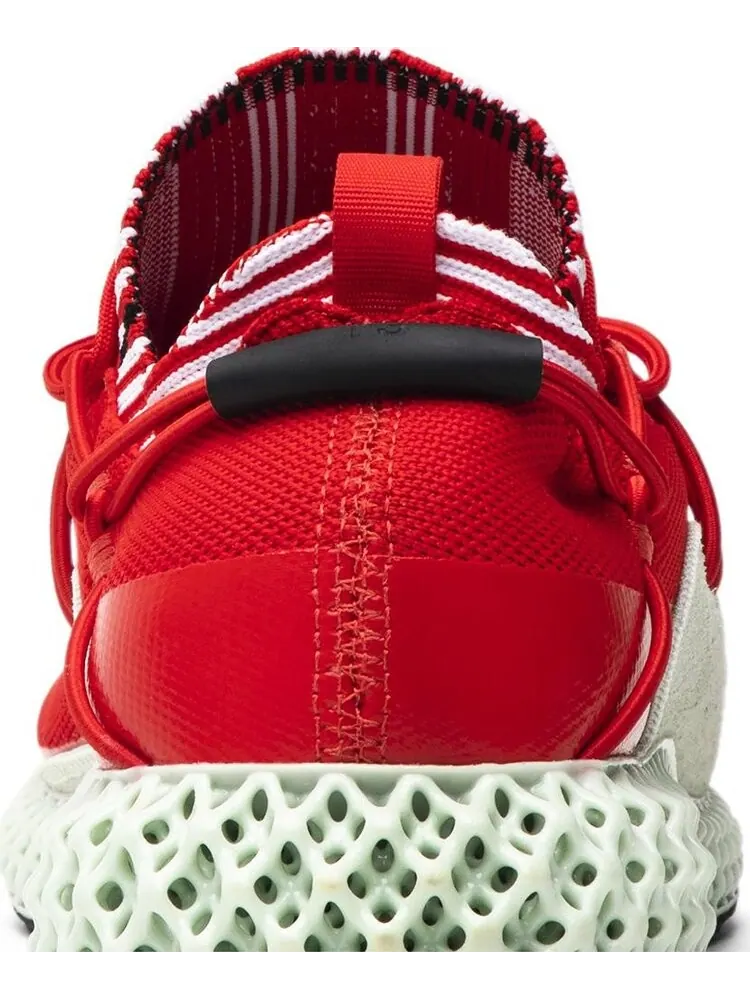 Кроссовки Adidas Y-3 Futurecraft Runner 4D 'Red' — изображение 7 из 8, красный