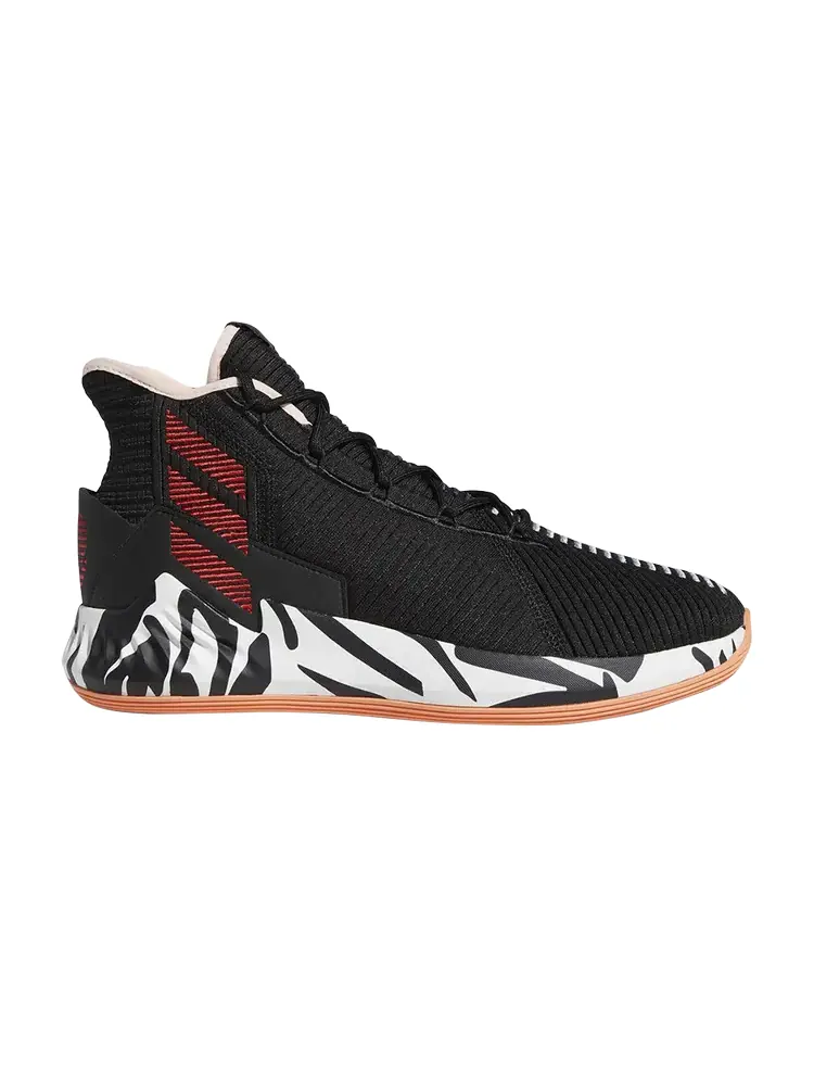 Кроссовки Adidas D Rose 9 'Zebra' — изображение 1 из 1, черный