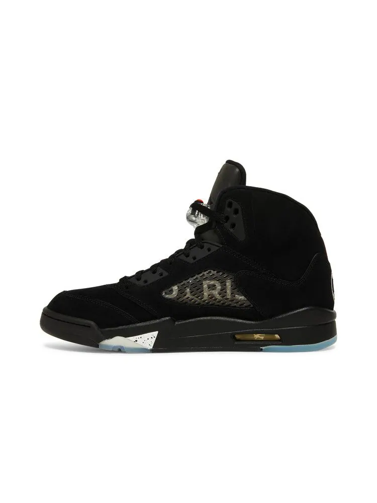 Кроссовки Air Jordan Paris Saint-Germain x Air Jordan 5 Retro 'Black' Sample — изображение 4 из 9, черный/красный/белый