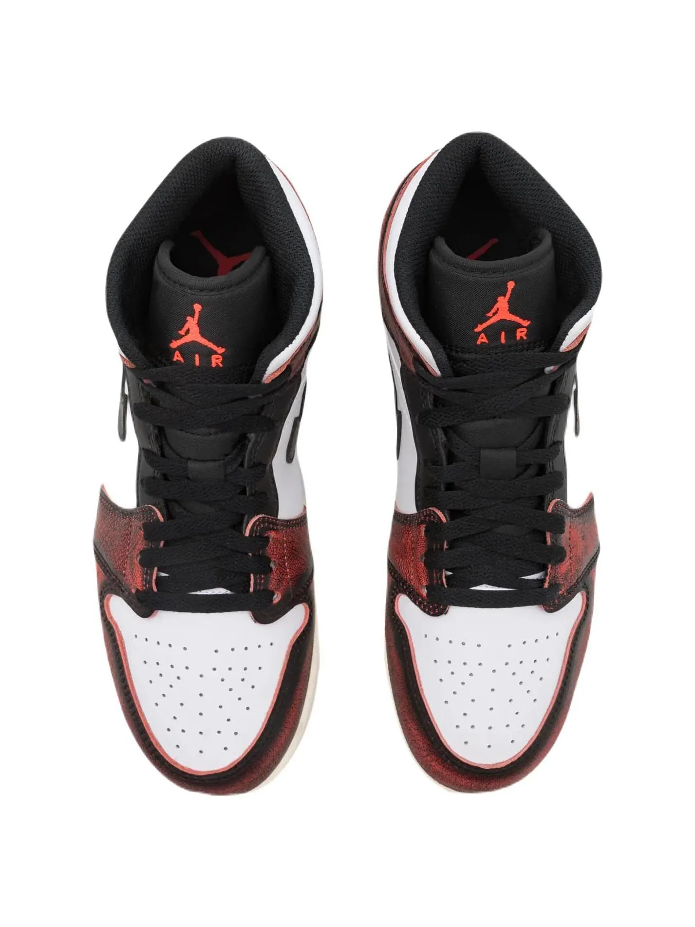Детские кроссовки Nike Air Jordan 1 Mid SE — изображение 3 из 5, белый красный