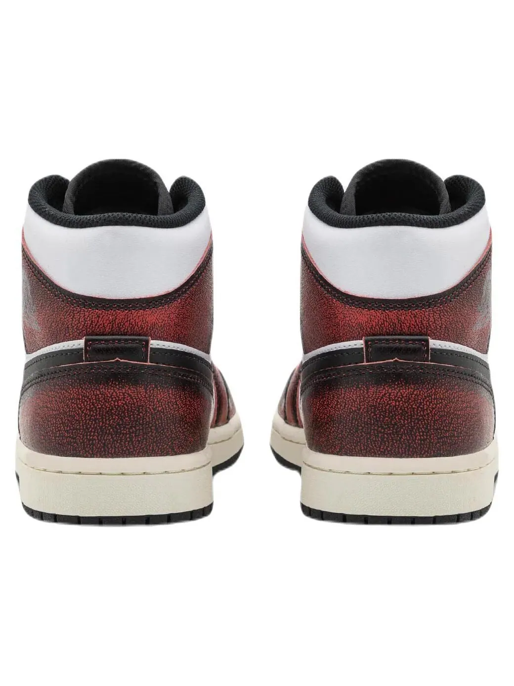 Детские кроссовки Nike Air Jordan 1 Mid SE — изображение 4 из 5, белый красный