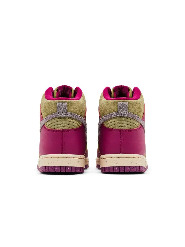 Кроссовки Nike Wmns Dunk High, Dynamic Berry — изображение 6 из 8, розовый