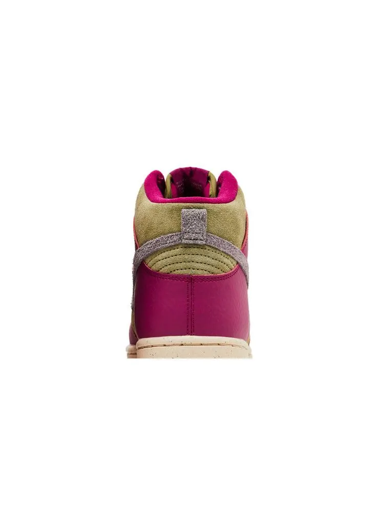 Кроссовки Nike Wmns Dunk High, Dynamic Berry — изображение 7 из 8, розовый