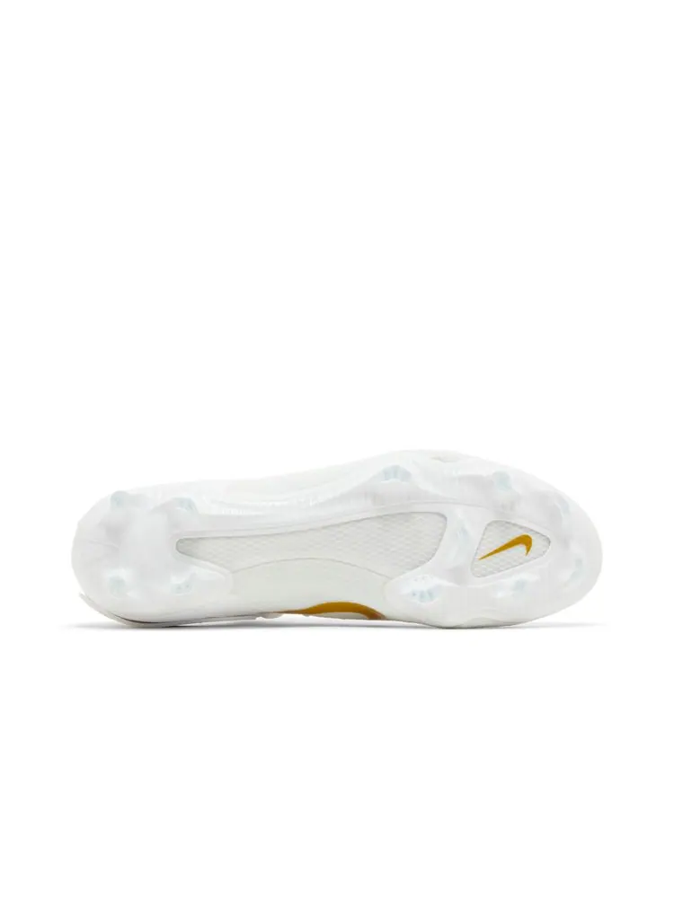 Кроссовки Huarache 9 Elite Low LAX 'White Metallic Vivid Gold' — изображение 4 из 8