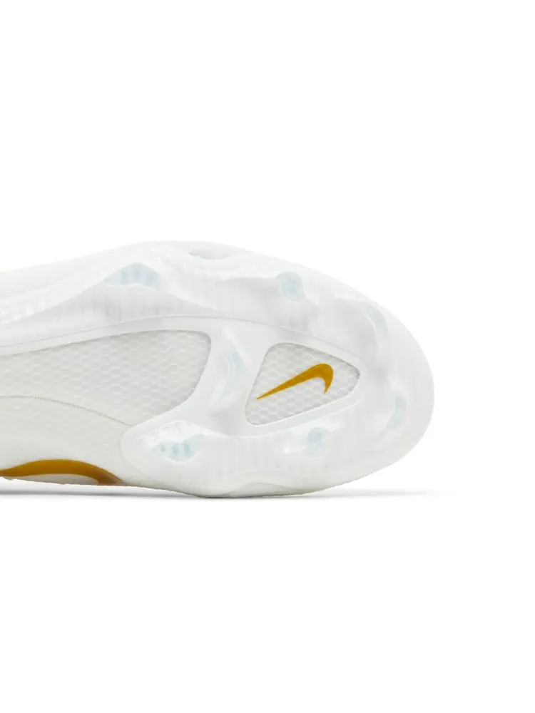 Кроссовки Huarache 9 Elite Low LAX 'White Metallic Vivid Gold' — изображение 5 из 8