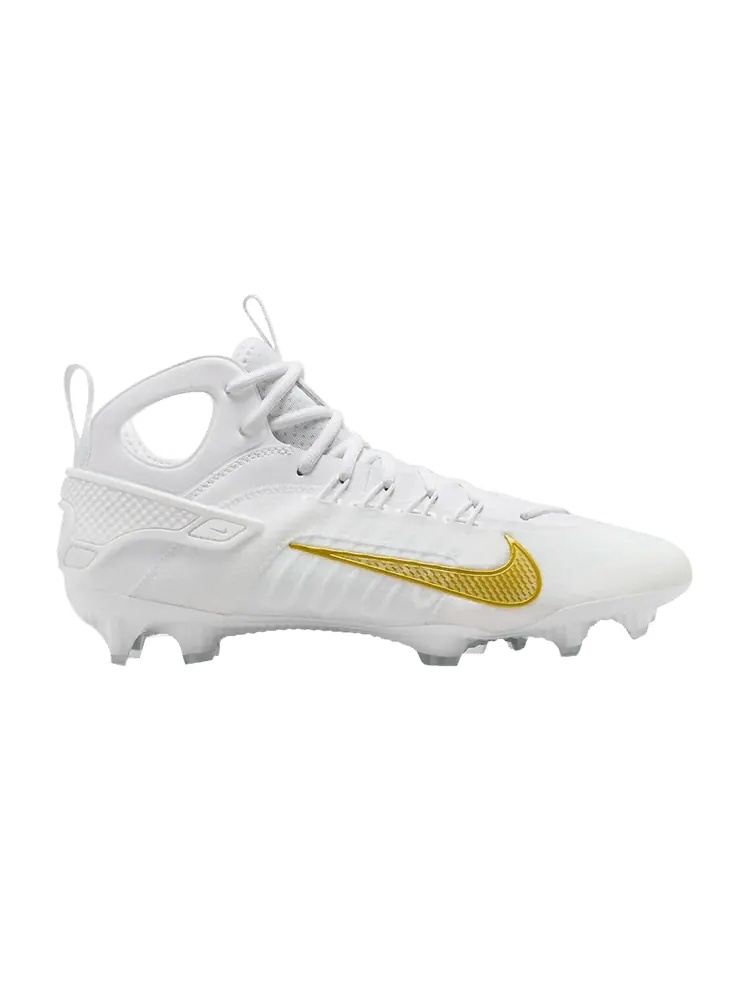 Кроссовки Huarache 9 Elite Mid LAX SE 'White Metallic Gold' — изображение 1 из 1