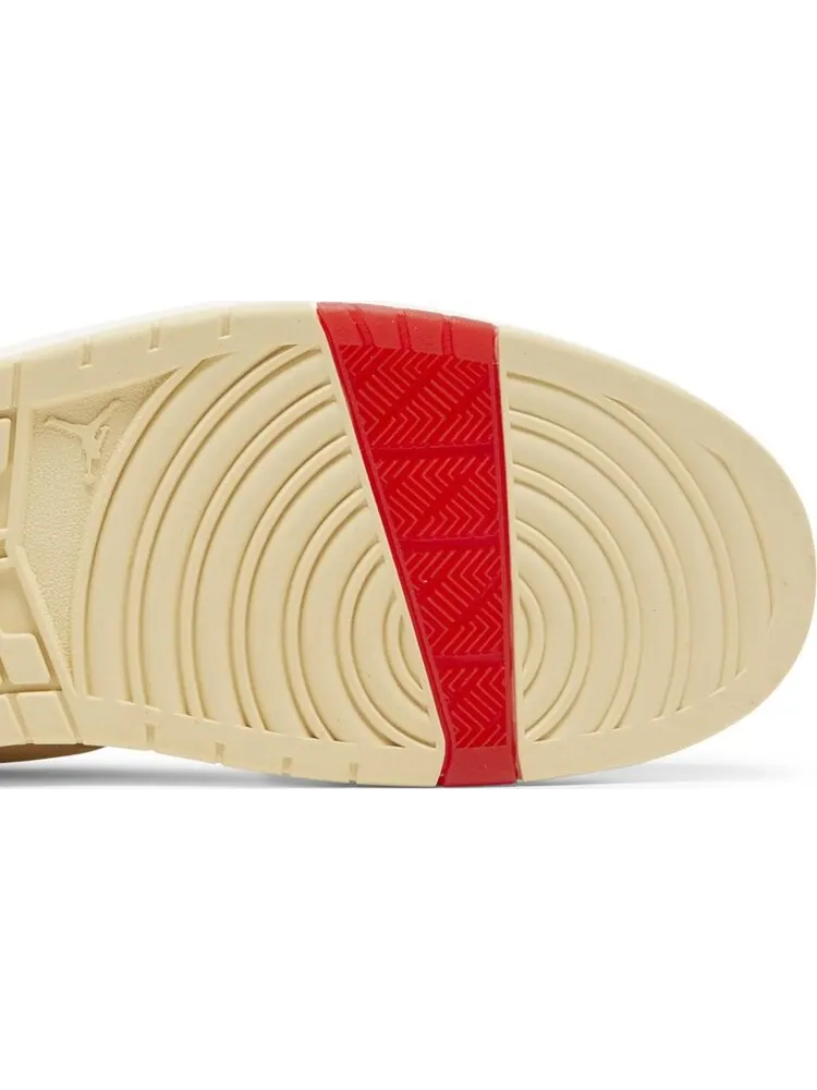 Кроссовки Jayson Tatum x Jordan Nu Retro 1 Low Fresh Ink — изображение 5 из 8, красный