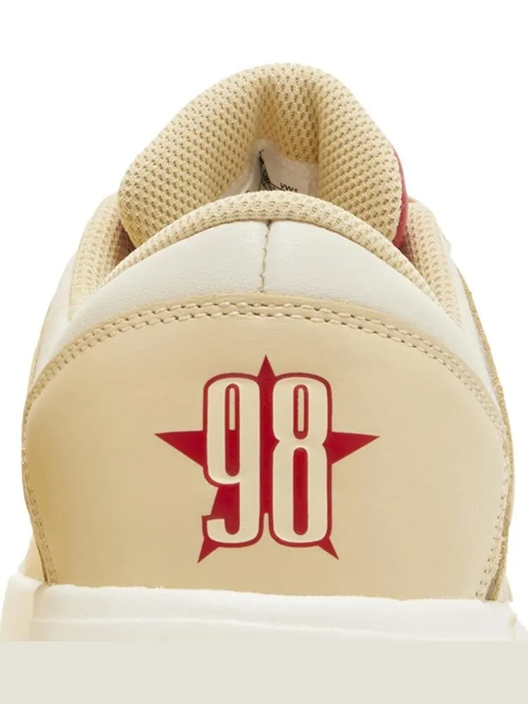 Кроссовки Jayson Tatum x Jordan Nu Retro 1 Low Fresh Ink — изображение 7 из 8, красный