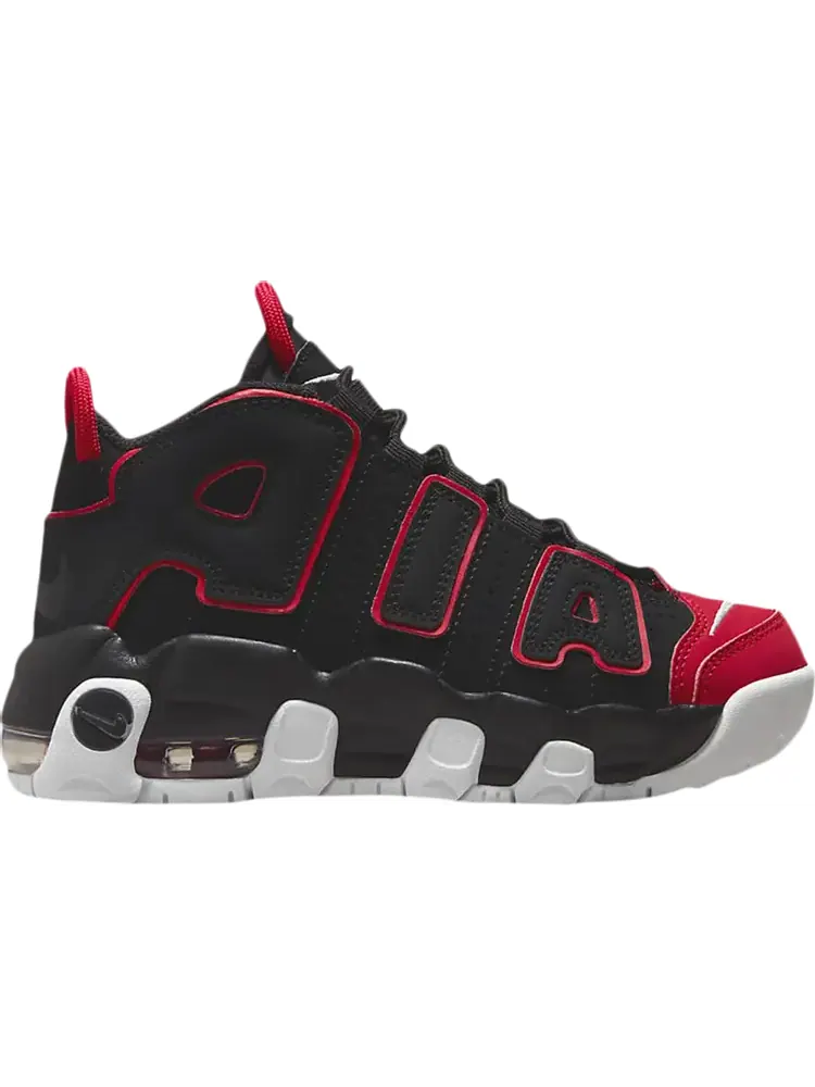 Кроссовки Nike Air More Uptempo PS 'Red Toe' — изображение 1 из 1, черный