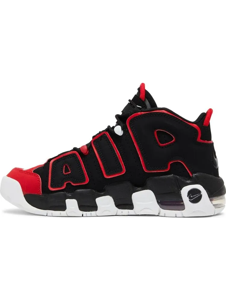 Кроссовки Nike Air More Uptempo GS 'Red Toe' — изображение 3 из 8, черный