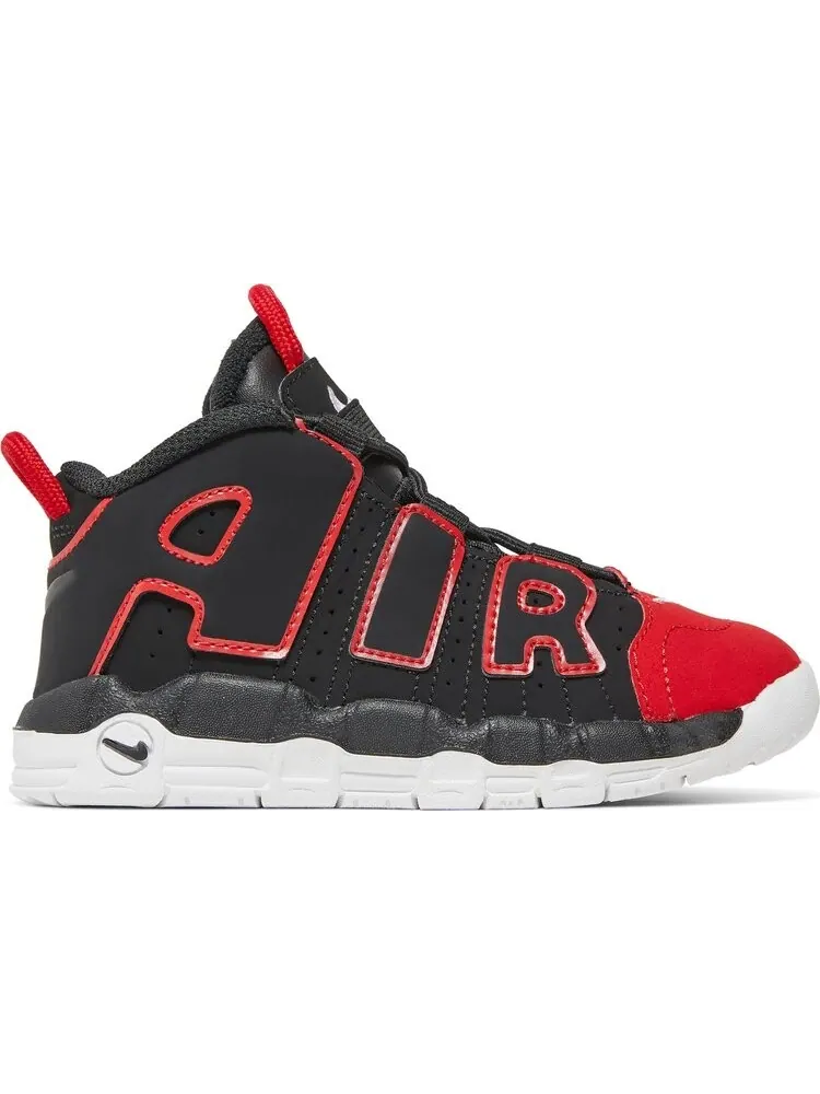 Кроссовки Nike Air More Uptempo TD 'Red Toe' — изображение 1 из 8, черный