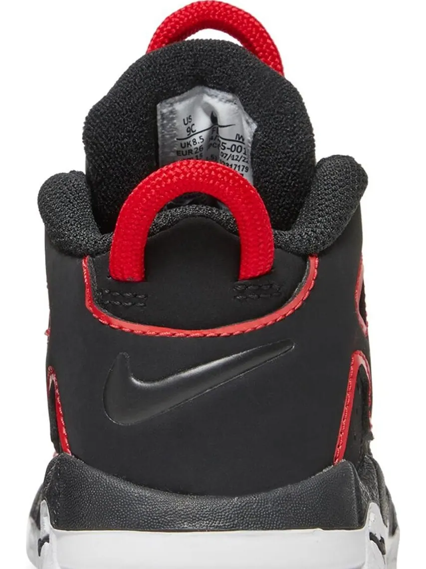 Кроссовки Nike Air More Uptempo TD 'Red Toe' — изображение 7 из 8, черный