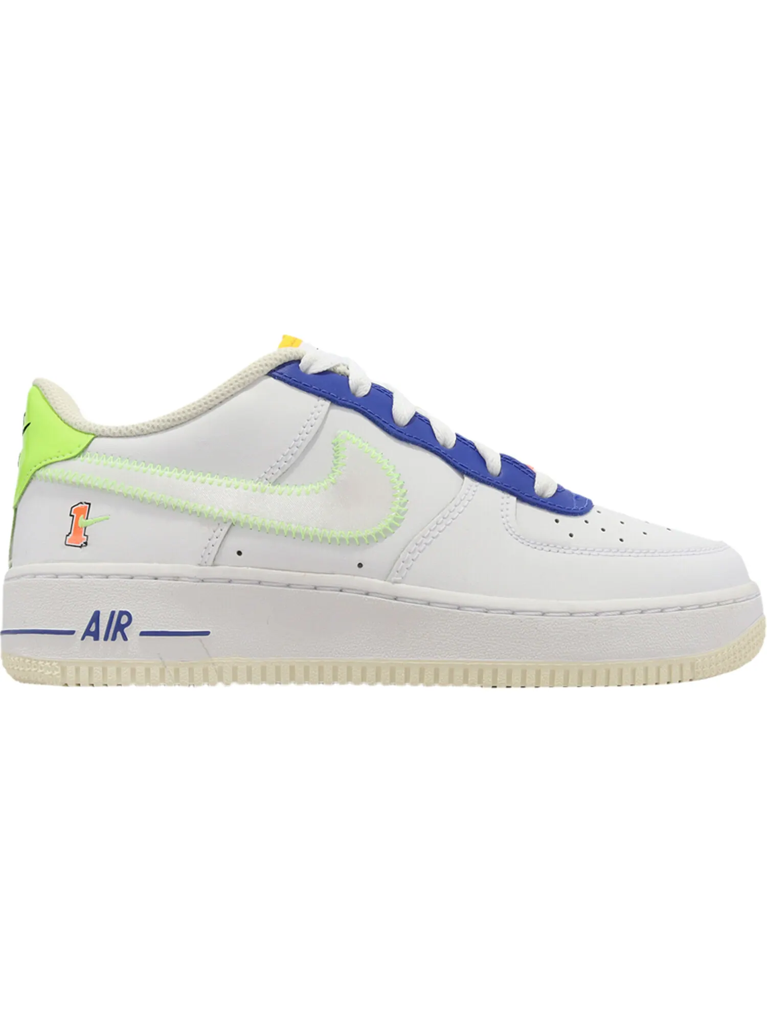 Кроссовки Nike Air Force 1 LV8 GS — изображение 1 из 1, белый фиолетовый
