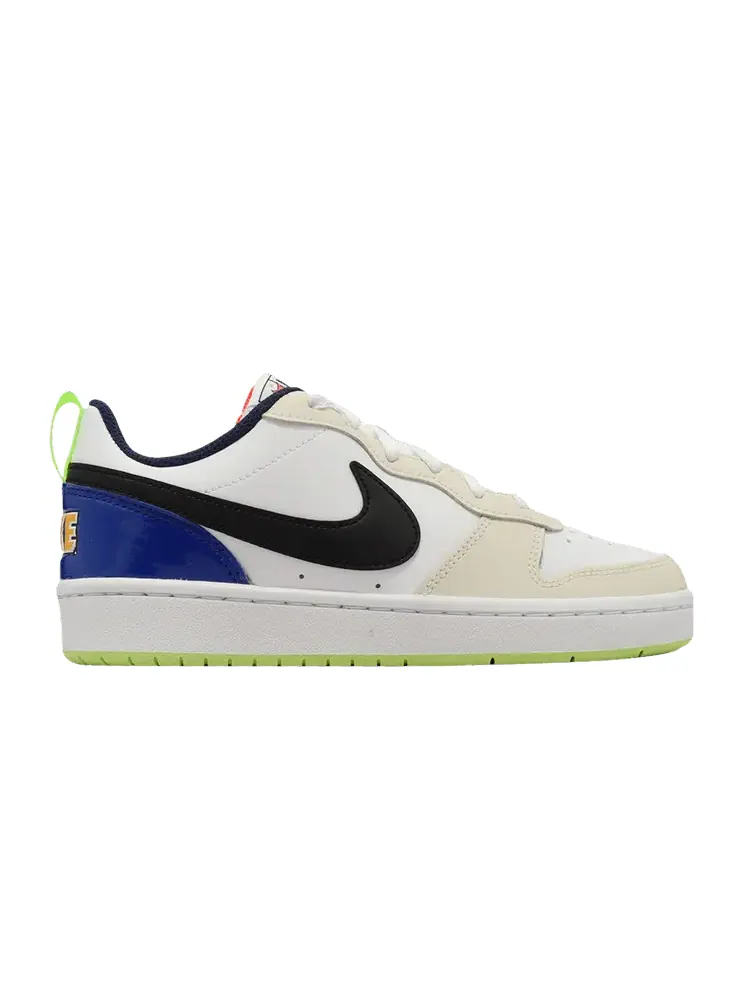 Кроссовки Nike Court Borough Low 2 SE GS 'Player One' — изображение 1 из 1