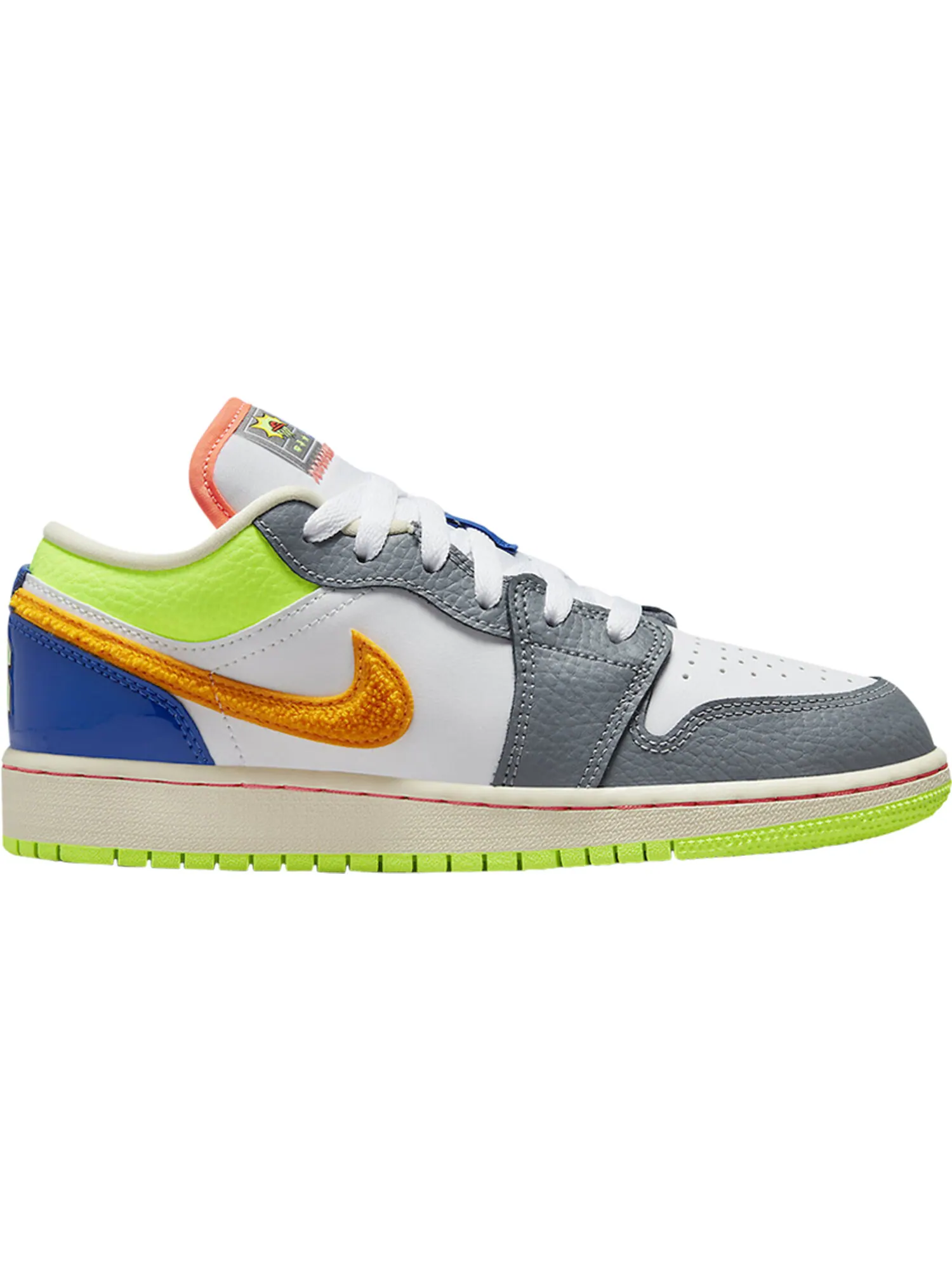 Кроссовки Nike Air Jordan 1 Low GS — изображение 1 из 1, мульти