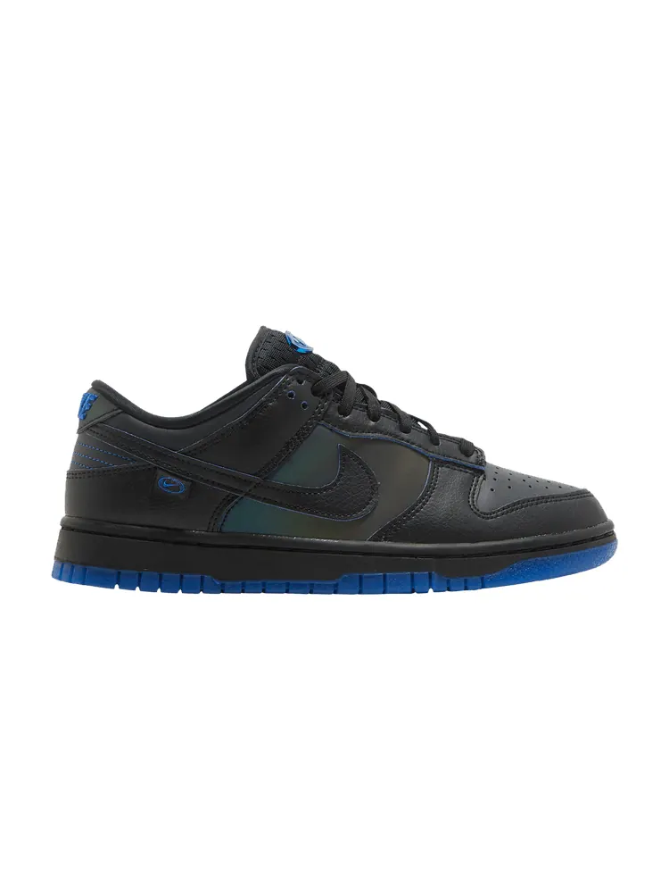 Кроссовки Nike Wmns Dunk Low 'Black Royal Iridescent' — изображение 1 из 9, черный/черный