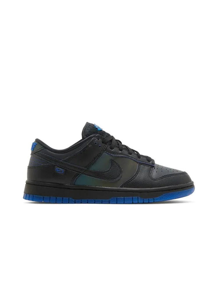 Кроссовки Nike Wmns Dunk Low 'Black Royal Iridescent' — изображение 2 из 9, черный/черный