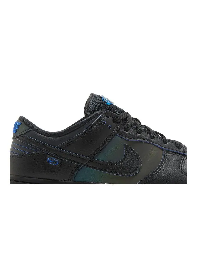 Кроссовки Nike Wmns Dunk Low 'Black Royal Iridescent' — изображение 3 из 9, черный/черный