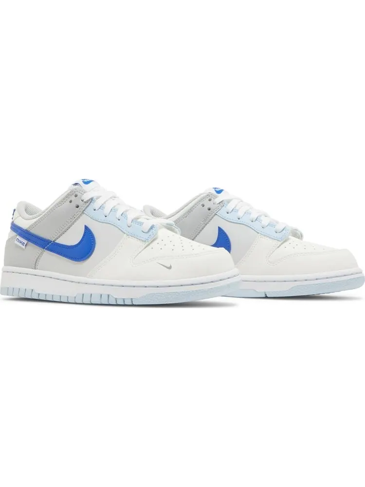 Кроссовки Nike Dunk Low GS 'Just Stitch It - Hyper Royal' — изображение 8 из 8, бежевый