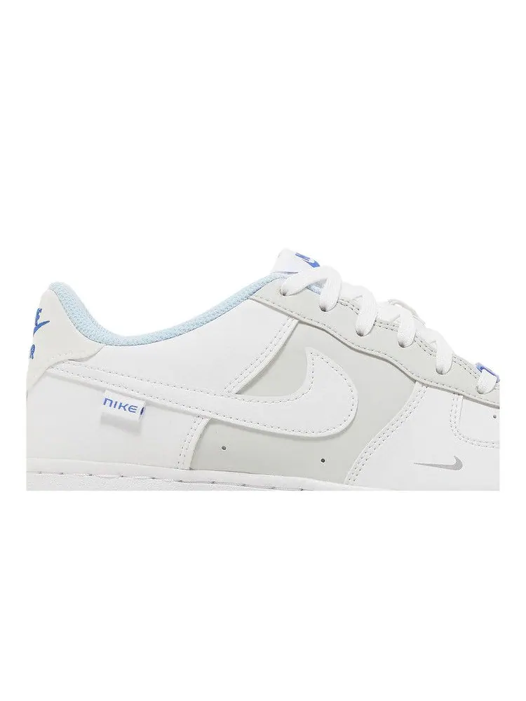 Кроссовки Nike Air Force 1 LV8 GS 'Just Stitch It - Hyper Royal' — изображение 3 из 9, белый/белый//белый