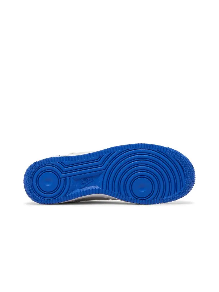 Кроссовки Nike Air Force 1 LV8 GS 'Just Stitch It - Hyper Royal' — изображение 5 из 9, белый/белый//белый