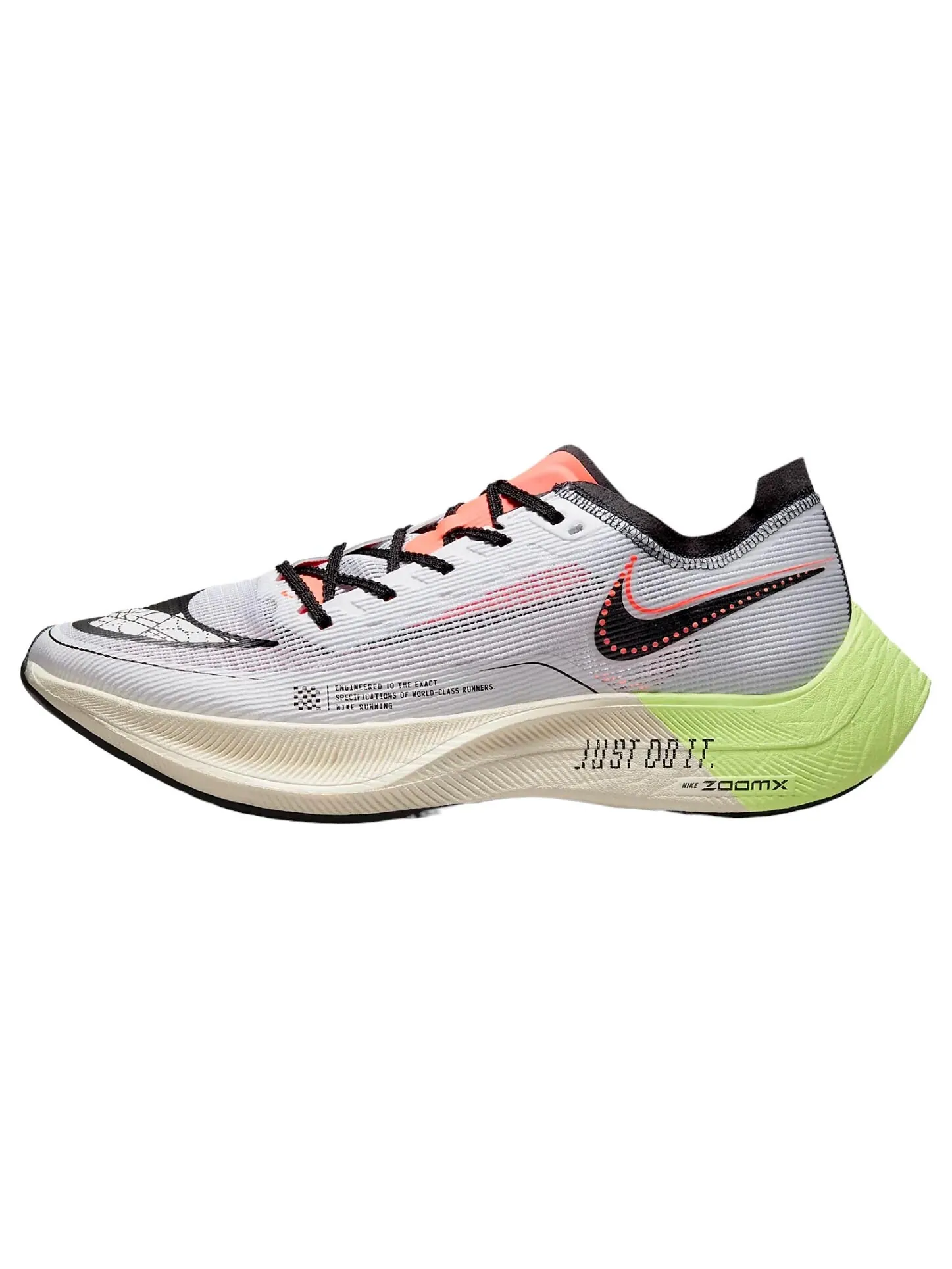 Кроссовки Nike ZoomX Vaporfly NEXT 2 — изображение 1 из 7, белый/черный/зеленый