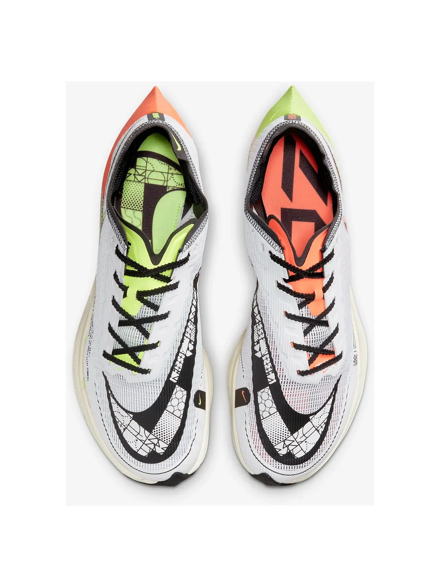 Кроссовки Nike ZoomX Vaporfly NEXT 2 — изображение 3 из 7, белый/черный/зеленый