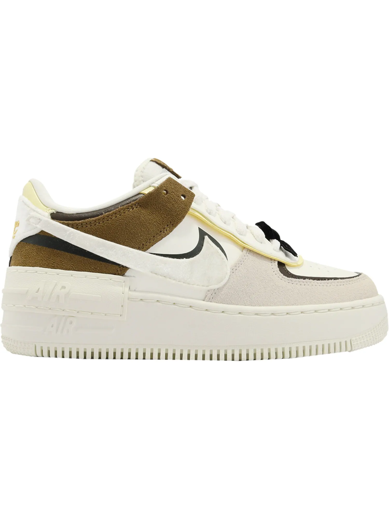 Кроссовки Nike Wmns Air Force 1 Shadow — изображение 1 из 1, бежевый