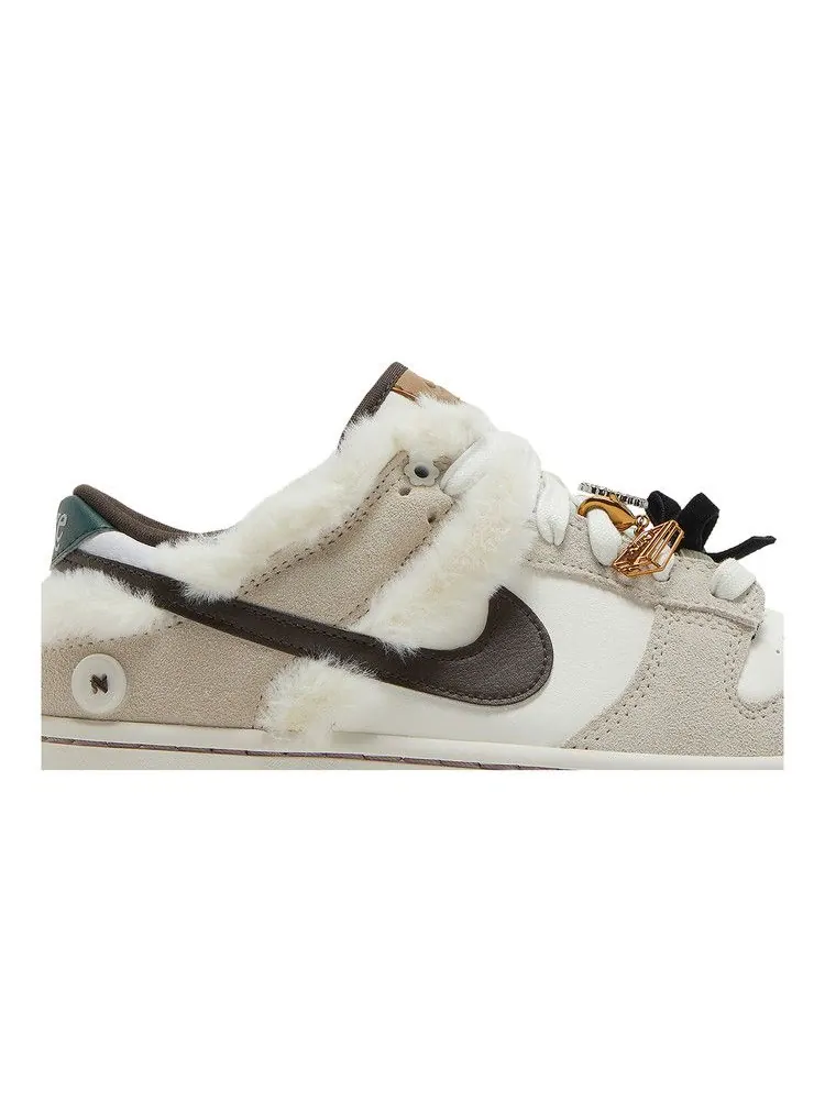 Кроссовки Nike Wmns Dunk Low 'Mink And Jewels' — изображение 3 из 9, коричневый