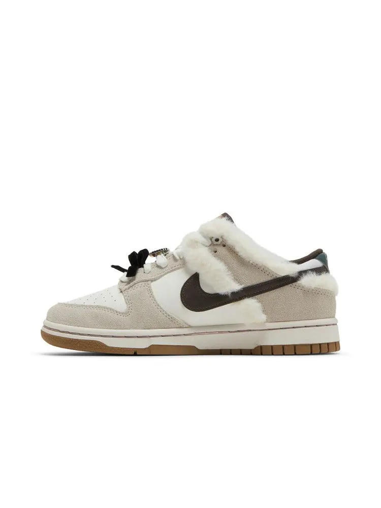 Кроссовки Nike Wmns Dunk Low 'Mink And Jewels' — изображение 4 из 9, коричневый