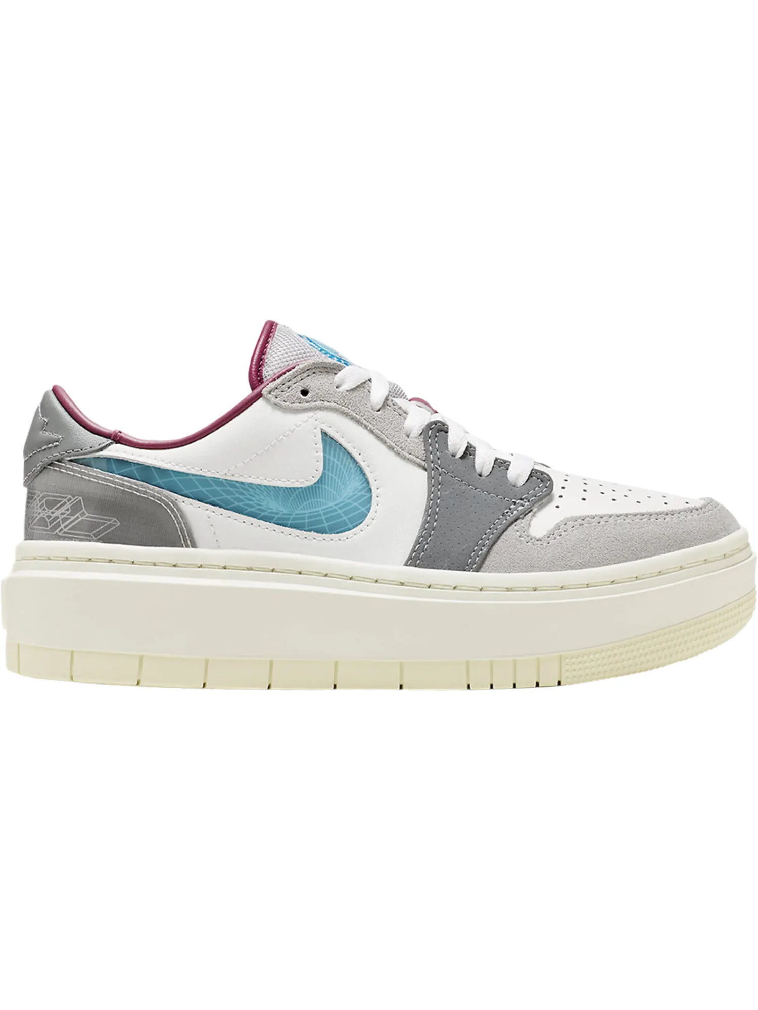 Кроссовки Nike Wmns Air Jordan 1 Elevate Low — изображение 1 из 1, серый
