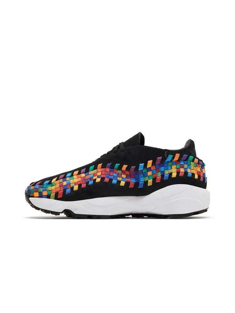 Кроссовки Nike Wmns Air Footscape Woven Rainbow — изображение 3 из 6, мульти