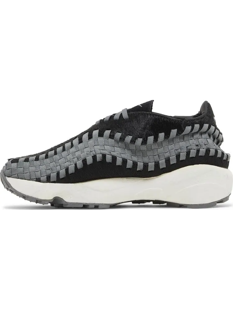 Кроссовки Wmns Air Footscape Woven 'Black Smoke Grey' — изображение 3 из 4, черный