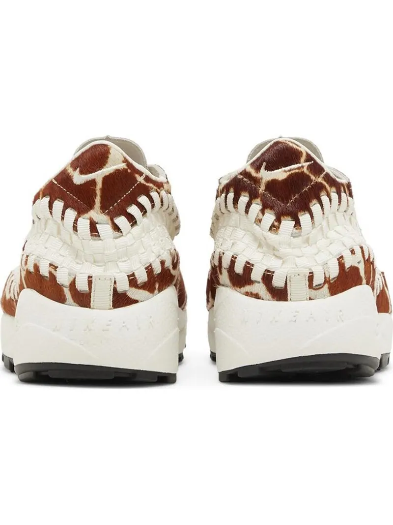 Кроссовки Nike Wmns Air Footscape Woven 'Cow Print' — изображение 3 из 4, коричневый/мультиколор