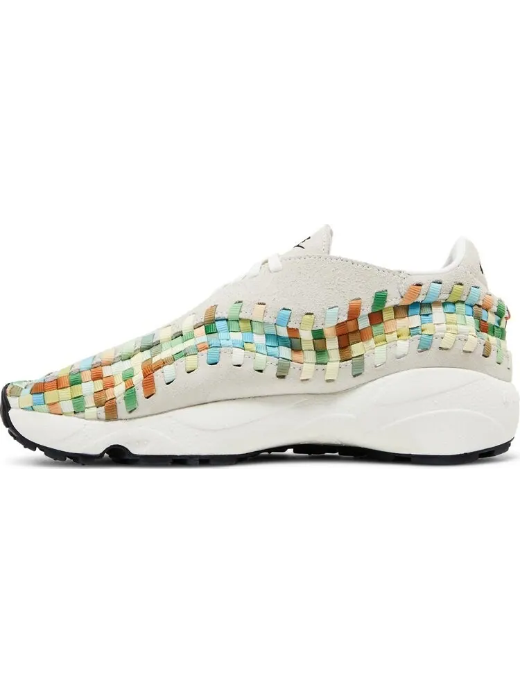 Кроссовки Wmns Air Footscape Woven 'Rainbow' — изображение 3 из 4, белый