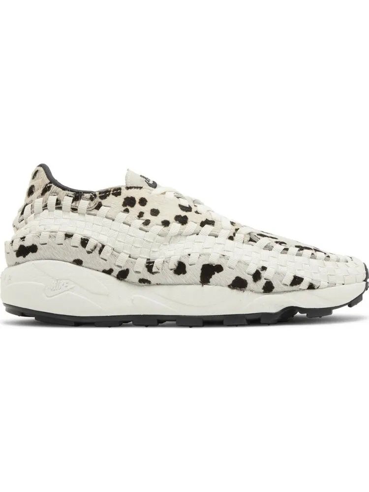 Кроссовки Wmns Air Footscape Woven 'White Cow Print' — изображение 1 из 4, бежевый