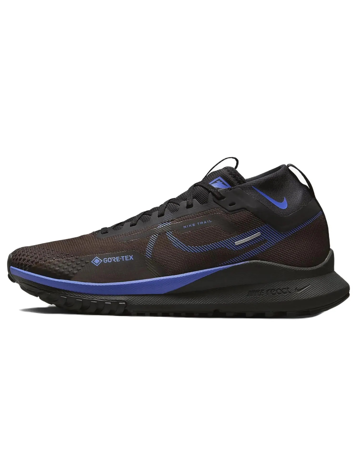 Кроссовки Nike React Pegasus Trail 4 Gore-tex — изображение 1 из 7, коричневый/черный/синий