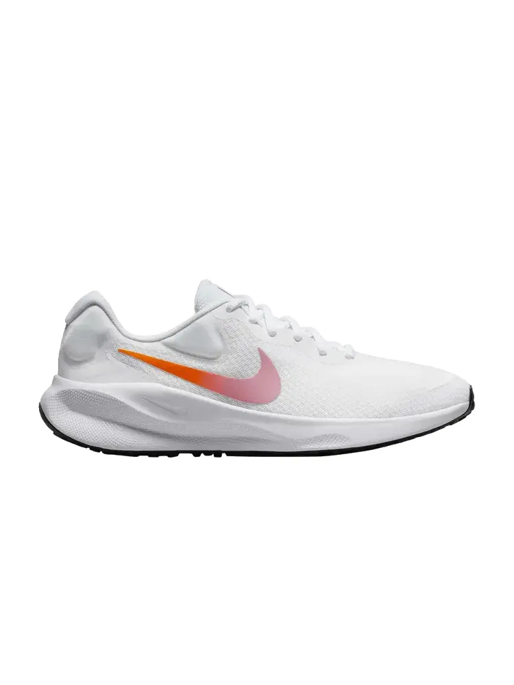 Кроссовки Wmns Revolution 7 'White Hyper Crimson' — изображение 1 из 1, белый