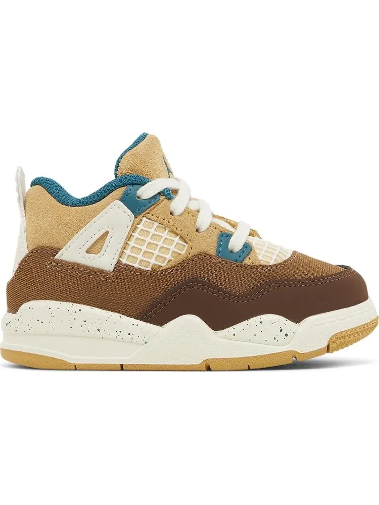 Кроссовки Air Jordan 4 Retro TD 'Cacao Wow' — изображение 1 из 4, коричневый