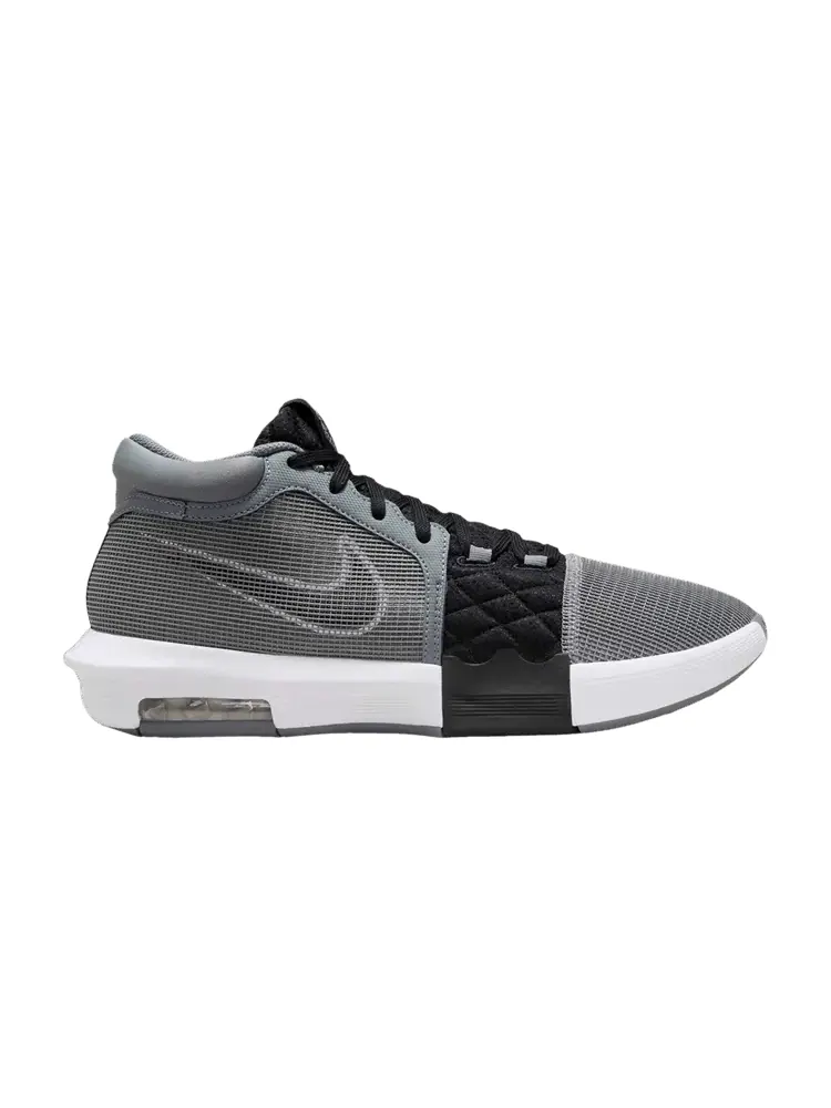Кроссовки Nike LeBron Witness 8 EP 'Cool Grey Black' — изображение 1 из 1, серый/черный/белый