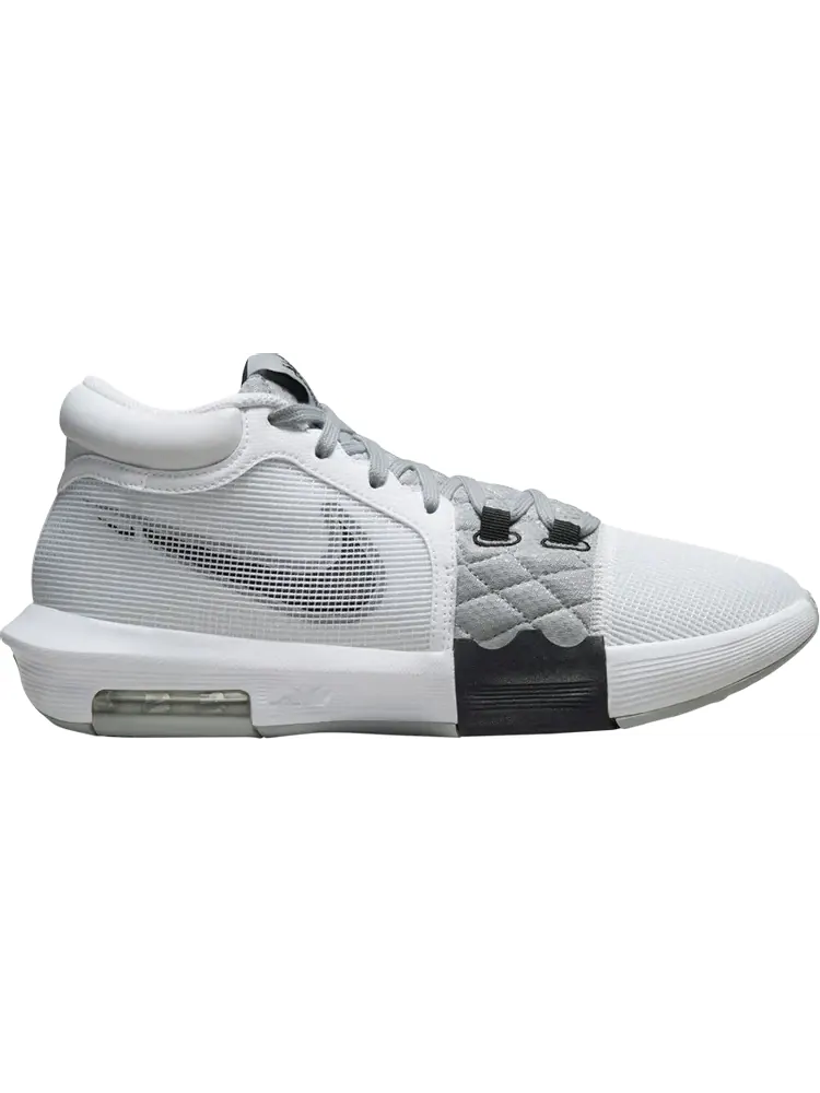Кроссовки LeBron Witness 8 EP 'White Light Smoke Grey' — изображение 1 из 1, белый