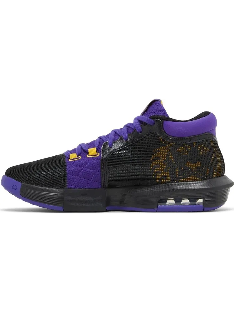 Кроссовки LeBron Witness 8 'Lakers' — изображение 3 из 4, черный