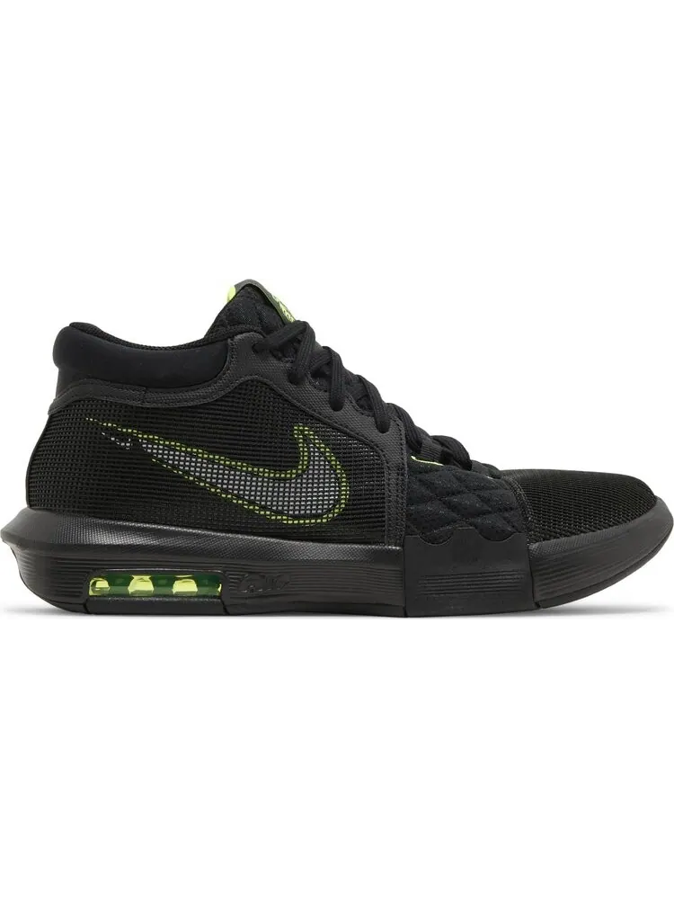 Кроссовки LeBron Witness 8 'Black Volt' — изображение 1 из 4, черный