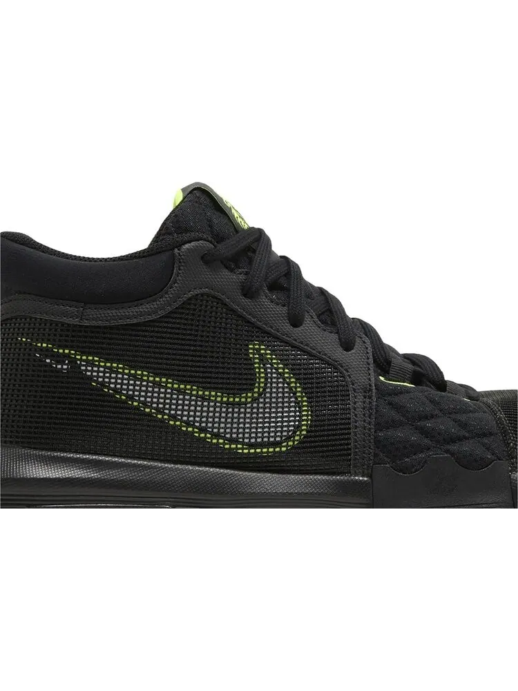 Кроссовки LeBron Witness 8 'Black Volt' — изображение 2 из 4, черный