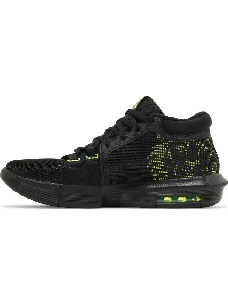 Кроссовки LeBron Witness 8 'Black Volt' — изображение 3 из 4, черный
