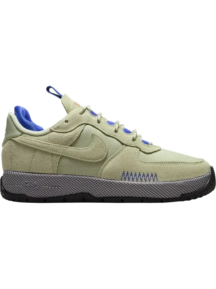 Кроссовки Wmns Air Force 1 Wild 'Olive Aura Aquarius Blue' — изображение 1 из 1, зеленый