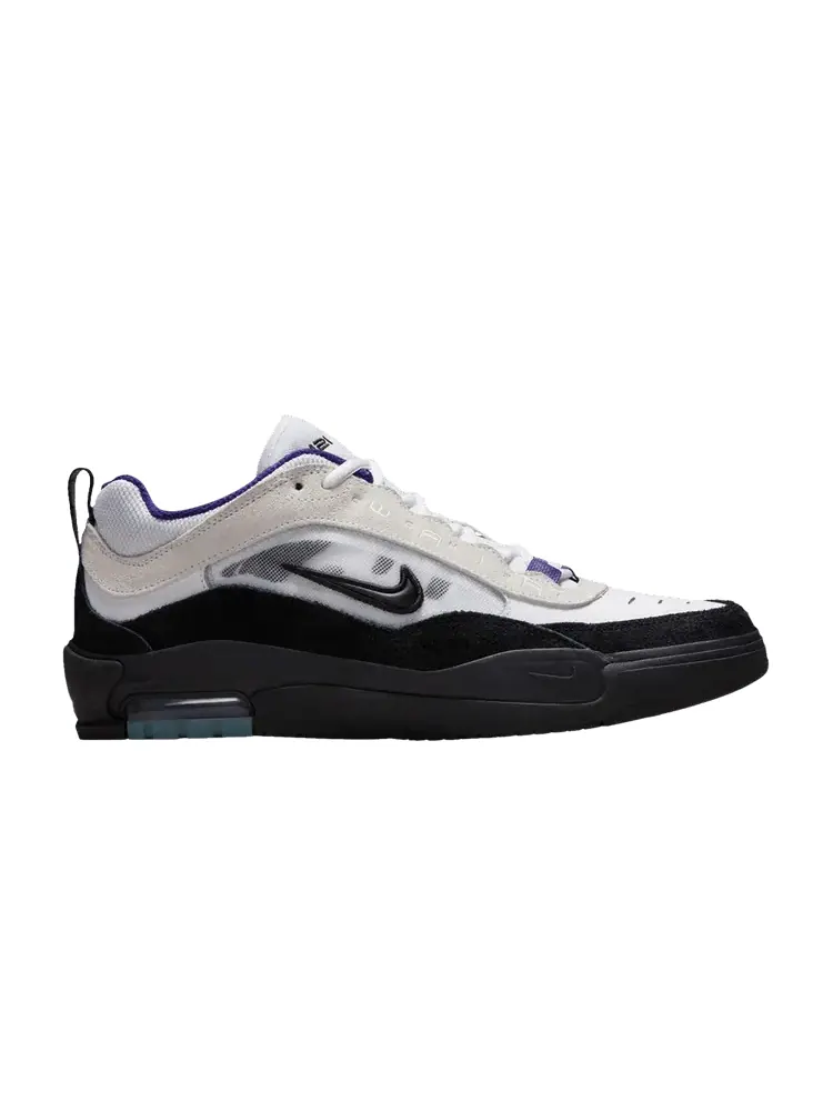 Кеды Nike Air Max Ishod Wair SB 'Court Purple' — изображение 1 из 1, белый/фиолетовый/черный