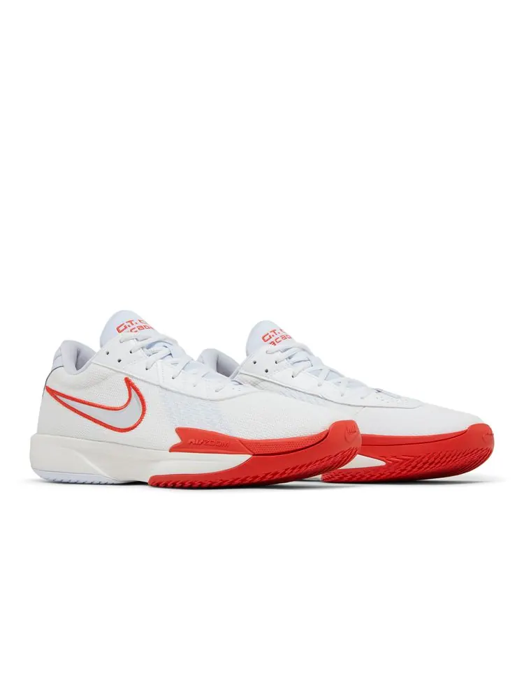 Кроссовки Air Zoom GT Cut Academy 'White Picante Red' — изображение 8 из 8, белый красный