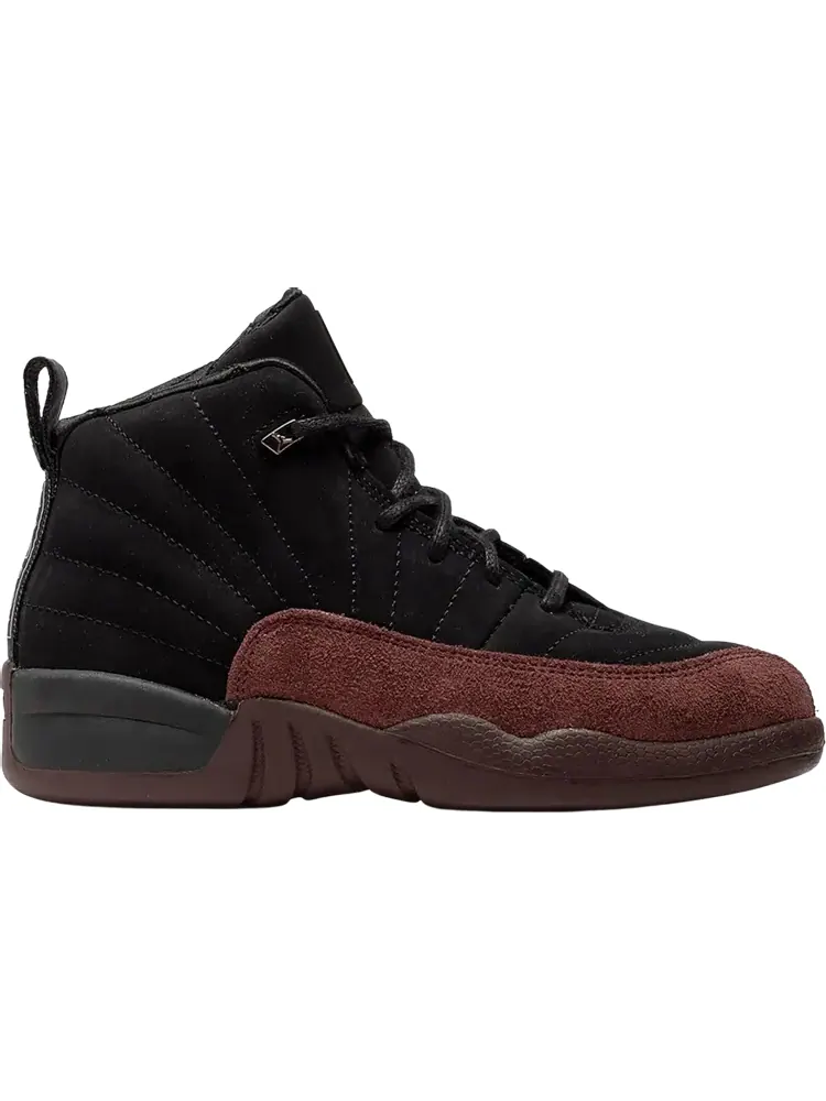 Кроссовки A Ma Maniére x Air Jordan 12 Retro SP PS Black — изображение 1 из 1, черный