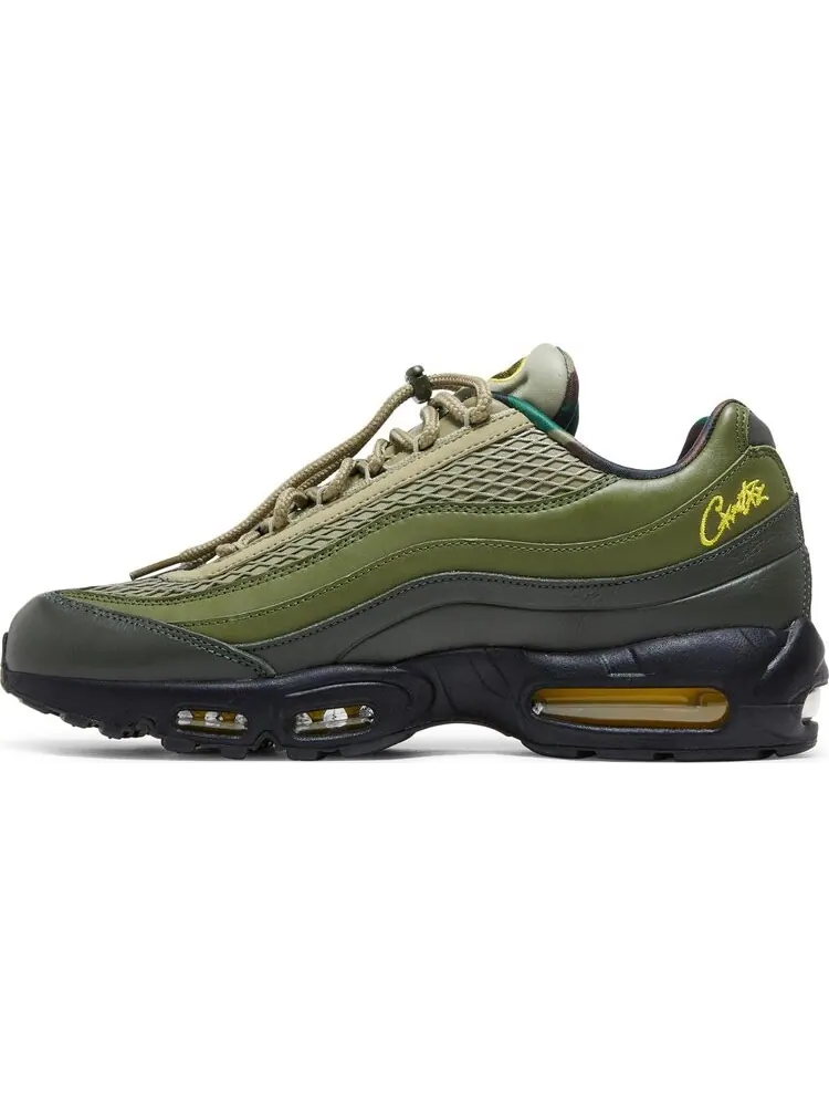 Кроссовки Corteiz x Air Max 95 SP 'Rules the World - Sequoia' — изображение 3 из 4, зеленый